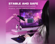 Low-Profile Boom Arm Stand - Rosa Mikrofonarm