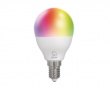 RGB LED Lampa E14, G45 WiFi 4.9W