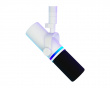 USB-C RGB Dynamisk Podcastmikrofon - Vit