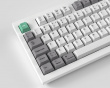 PBT Keycap set ISO Nordic - Gray White Mint PBT Keycap set ISO Nordic - Gray White Mint