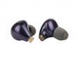 BL03 IEM Hörlurar med 3.5mm Mikrofon - Lila
