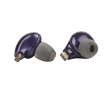 BL03 IEM Hörlurar med 3.5mm Mikrofon - Lila