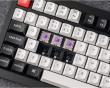 Q1 HE ISO RGB Hotswap Tangentbord [Nebula] - Svart
