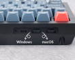 V1 Max 75% QMK RGB Hotswap Trådlöst Tangentbord [Gateron Jupiter Red] - ISO