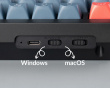 V3 Max TKL QMK RGB Hotswap Trådlöst Tangentbord [Gateron Jupiter Brown] - ISO