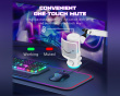 Ampligame AM6 Kondensatormikrofon med RGB - Vit
