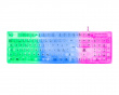 DK250 RGB Gaming Tangentbord - Transparent