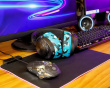 FreeZe Nova Pro Wireless Öronkuddar - Cyan Prism