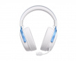 V9 Pro Trådlöst Headset - Vit/Blå
