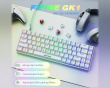 AmpliGame GK1W ANSI Tangentbord - Vit