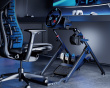 Hopfällbar Racing Simulator Ställ med Stolfäste