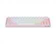 Xpunk 63 Magnetiskt 60% ANSI Gaming Tangentbord - Rosa/Vitt