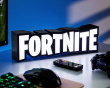 Fortnite Logo Ljusskylt