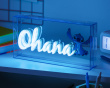 Stitch Ohana - LED Neonskylt USB