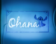 Stitch Ohana - LED Neonskylt USB