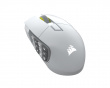 Scimitar Elite Wireless SE MMO Mus - Vit