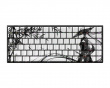 YING75 HE Forged Carbon Fiber Tangentbord - Vit [Gateron Nightfall]