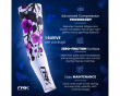 Gaming Sleeve - Blood Orchid - M