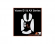 Soft Grips till Vaxee E1 & AX Series - Vit