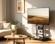 TV Stativ med hyllor 50