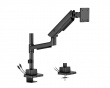 Hercules Skärmstativ 27kg USB-Portar 24”-57” Svart - 1 Skärm