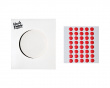 Spirit Dots - Red - 40 pcs