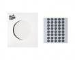 Spirit Dots - Grey - 40 pcs