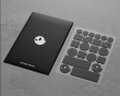 GHOSTGRIPS - Universal Grips för Möss och Tangentbord - Black Heavy