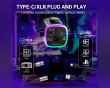 AmpliGame AM9 USB/XLR Mikrofon - Svart
