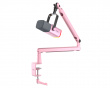 TAM8 Dynamisk Mikrofon med Mikrofonarm - Rosa