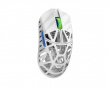 x DRG Beast X Mini Pro Trådlös Gaming Mus - Side Slits - Vit