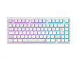 ALU81 Gaming Tangentbord RGB - Terra Nostra [g3ms Moonstone] - Vit