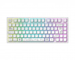 ALU81 Gaming Tangentbord RGB - Terra Nova [g3ms Moonstone] - Vit