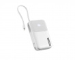 Tandem+ 20 000 mAh 30W USB-C & Lightning Power Bank - Vit