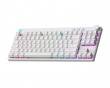Mix 87 Hall Effect Magnetic Gamingtangentbord ANSI - Vit