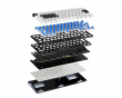 PCMK 3 HE 60 Magnetiskt Tangentbord ISO Nordisk - Vit