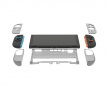 Transparent Fodral för Nintendo Switch 2 - Grå