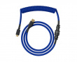 Coil Cable - Cobalt Blue