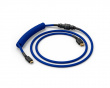 Coil Cable - Cobalt Blue