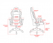 Torretta SoftFabric Gamingstol - Blå