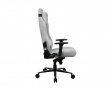 Vernazza Soft Fabric Gamingstol - Ljusgrå