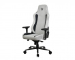 Vernazza Supersoft Fabric Gamingstol - Ljusgrå