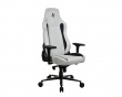 Vernazza Supersoft Fabric Gamingstol - Ljusgrå