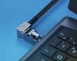Cat8 Ethernet Cable 40Gbps 360° Rotation - 2 m