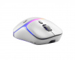 Model D3 Trådlös Gamingmus - Vit