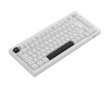 5075B Plus-S Black on White Trådlöst Tangentbord - Vit [Rosewood]