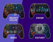 Enhanced Trådlös Kontroller för Nintendo Switch - Pac Man (Neon Arcade)