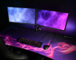 Arena Gaming Skrivbord - Large - Djup Lila Galax