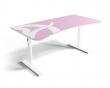 Arena Gaming Skrivbord - Large - Vit Rosa