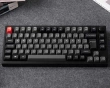 P1 Pro QMK ISO 75% Trådlöst Mekaniskt Tangentbord [K Super Red] - Carbon Black
